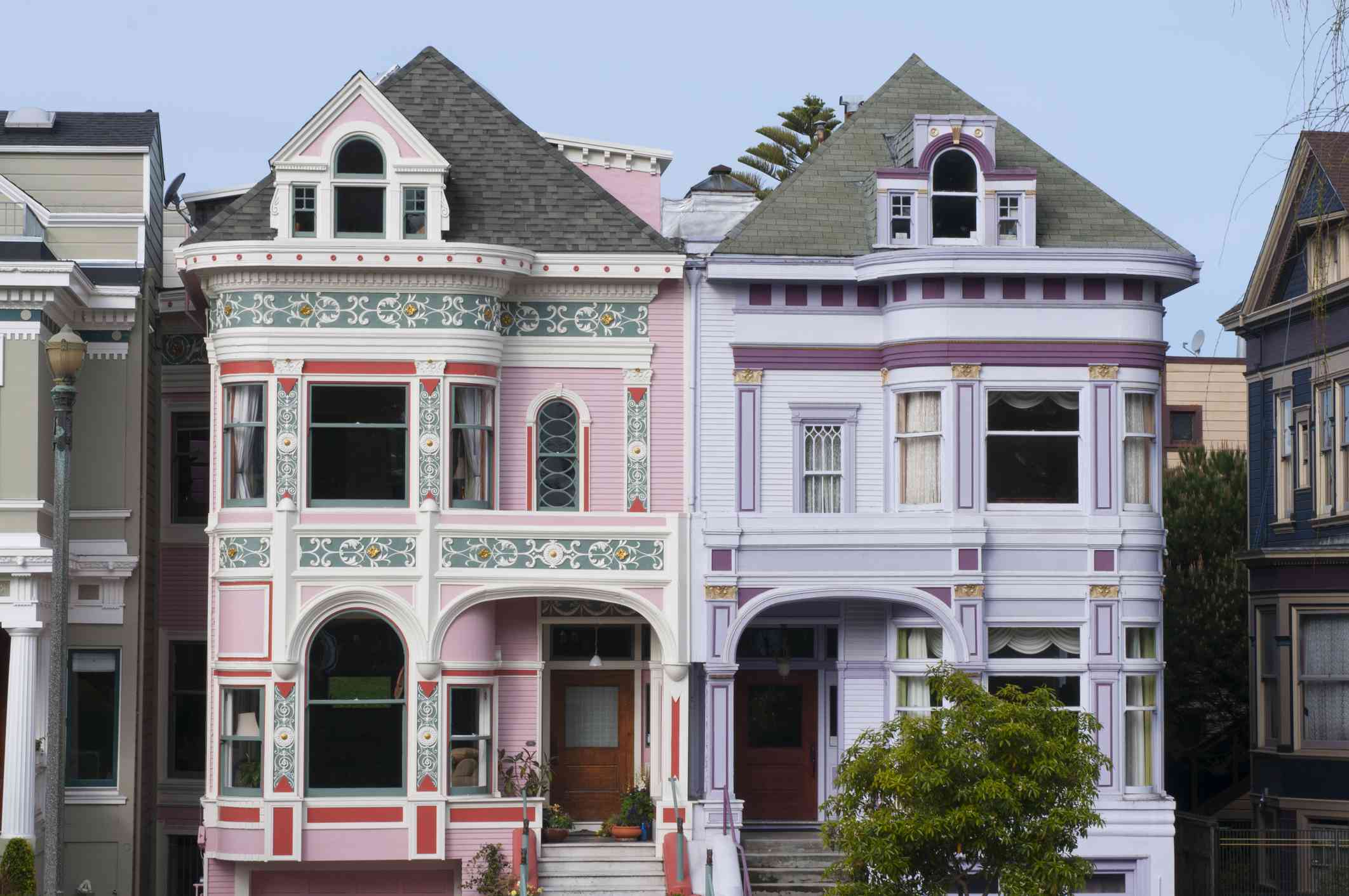 منزل أرجواني فيكتوري في سان فرانسيسكو